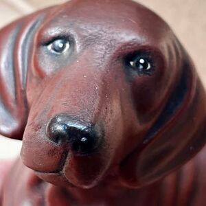 Adorable Dachshund Wiener Dog Figurine